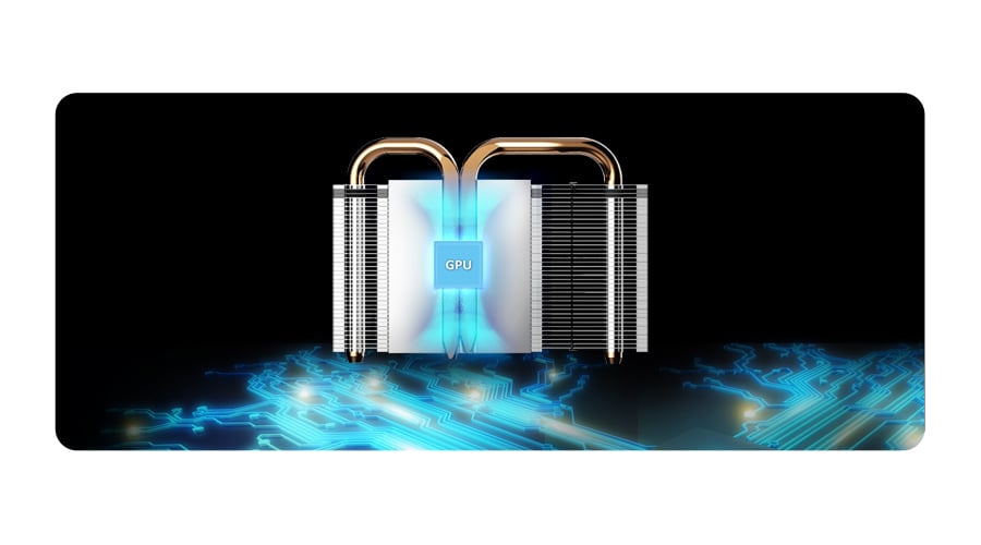 Gigabyte GeForce GTX960 4096MB 128bit OC Mini - Heat Pipe Direct Touch