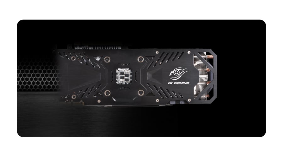 Karta graficzna PCI-E Gigabyte GeForce GTX970 Gaming G1 - backplate