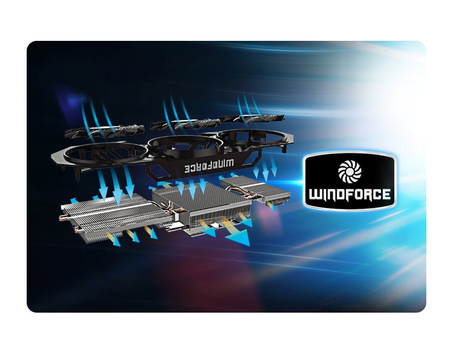Gigabyte GeForce GTX970 4096MB 256bit WindForce III OC