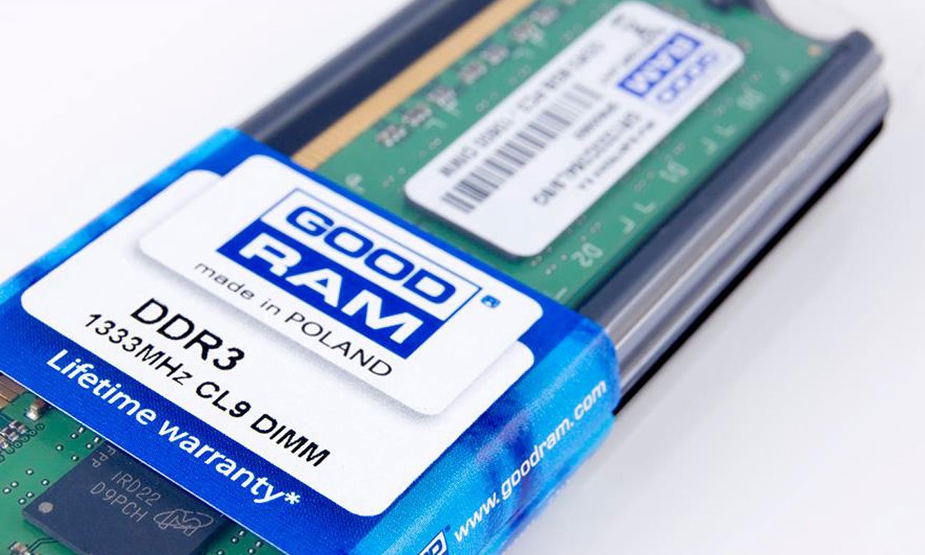 Pamięć RAM DDR3 GOODRAM CL9 wydajność