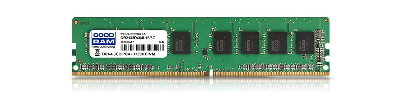 Pamięć RAM DDR4 GOODRAM CL15 wydajność
