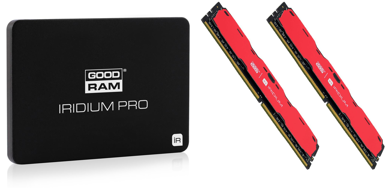 Wydajny dysk SSD w zestawie z szybką pamięcią RAM