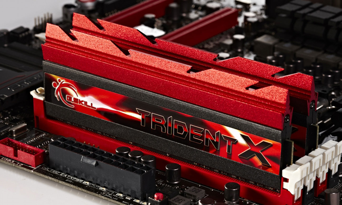 Pamięć RAM DDR3 G.SKILL TridentX podkręcanie