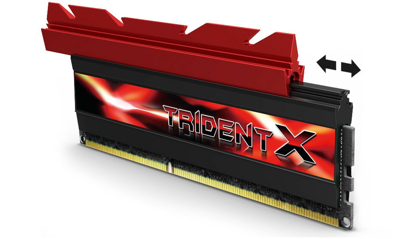Pamięć RAM DDR3 G.SKILL TridentX Wysuwane górne żebro