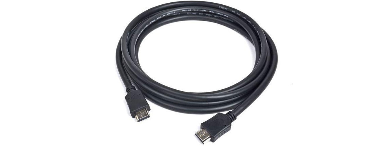 Kabel HDMI Gembird HDMI/HDMI v1.4 10m 3D, ethernet, pozłacany CC-HDMI4-10M