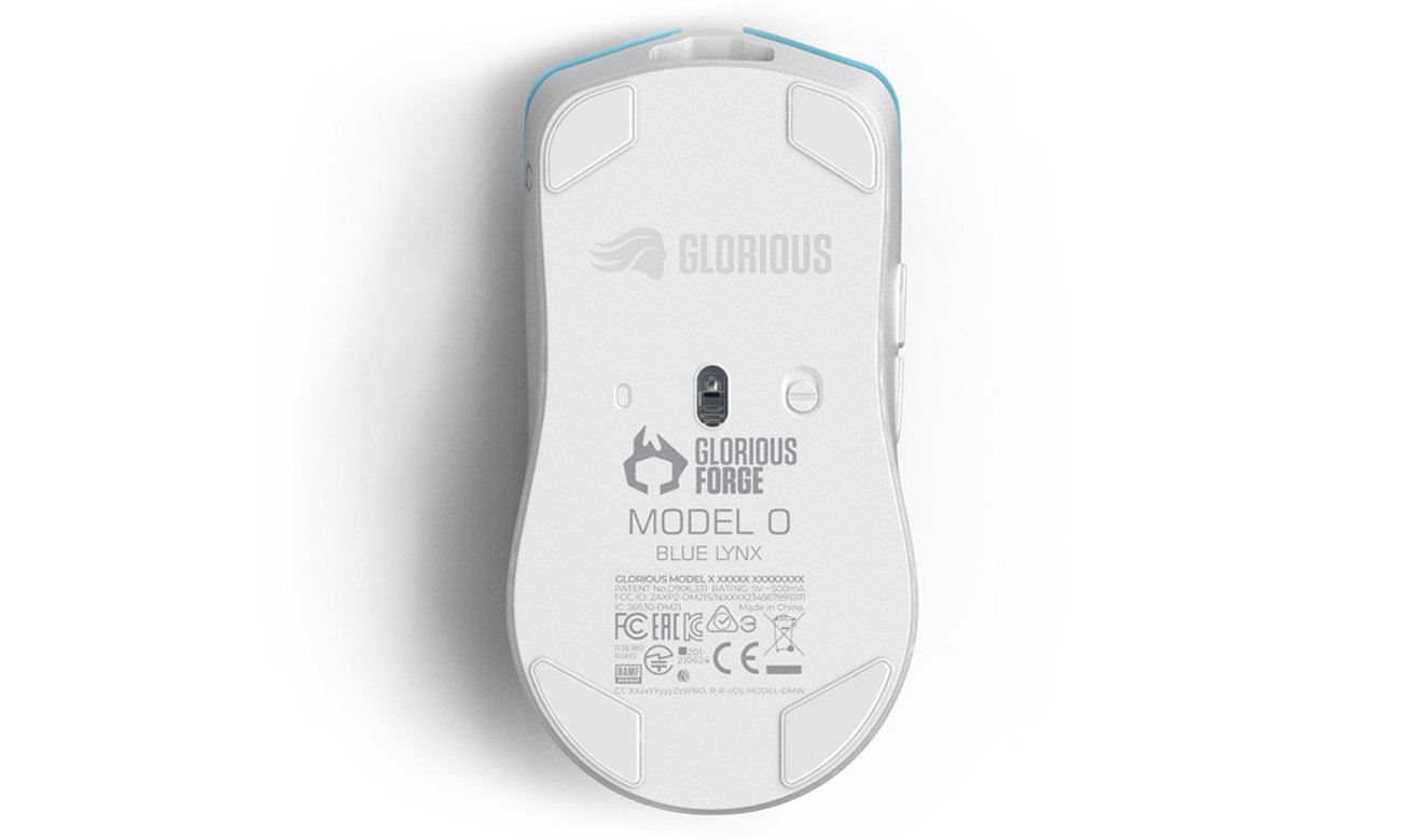 Mysz bezprzewodowa Glorious Model O Pro Wireless Blue Lynx - Precyzyjny sensor optyczny BAMF