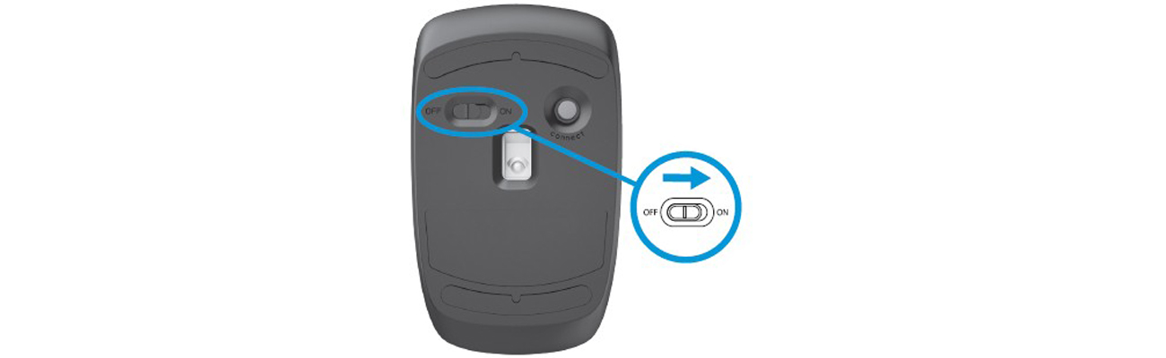 Myszka bezprzewodowa HP Z3200 Podłącz i korzystaj