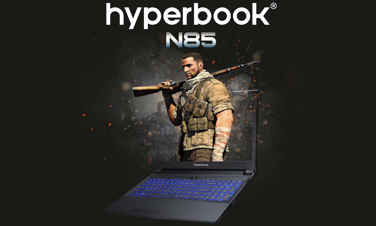 Hyperbook N85 GeForce GTX 1050Ti