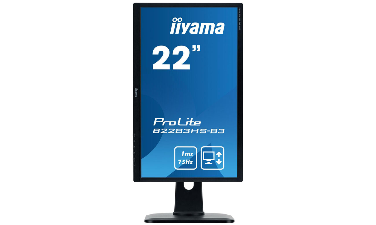 iiyama B2283HS-B3 Funkcja HAS + Pivot
