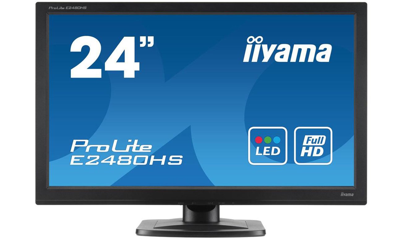 iiyama E2480HS podświetlenie LED, diody LED