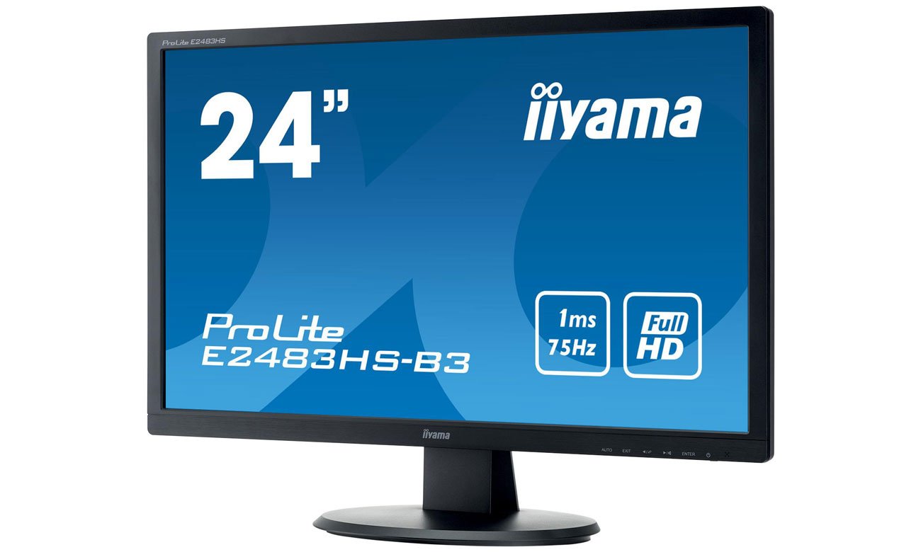 IIYAMA E2483HS-B3 Technologie OverDrive oraz Advanced Contrast Ratio