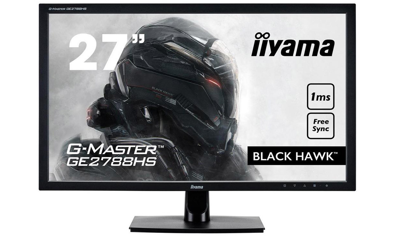 iiyama G-Master GE2788HS Black Hawk Wierny towarzysz w każdej rozgrywce