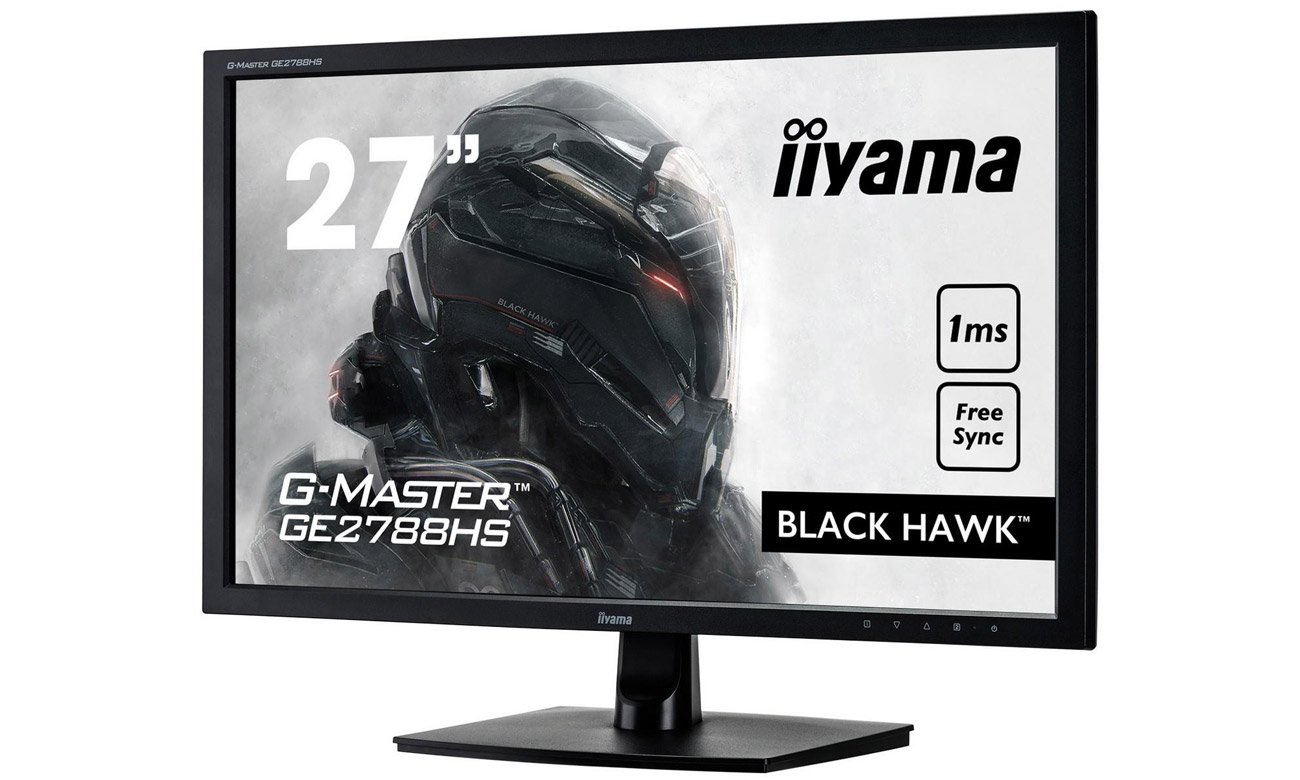iiyama G-Master GE2788HS Black Hawk Redukcja niebieskiego światła