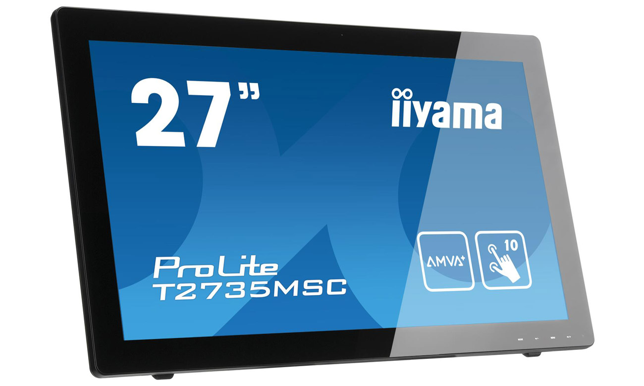 Dotykowy monitor iiyama T2735MSC Solidne rozwiązanie do domu i biura