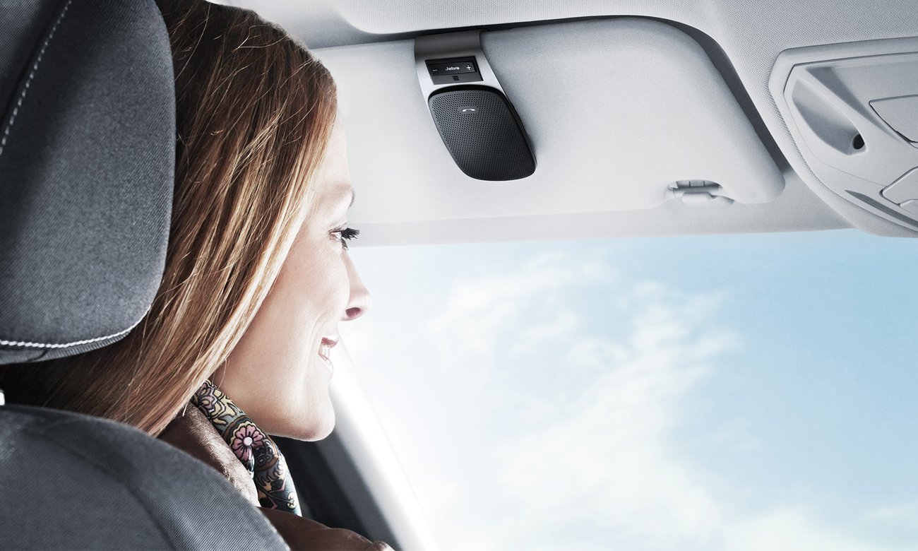 Zestaw głośnomówiący Jabra Drive biały Słuchaj muzyki oraz wskazówek GPS