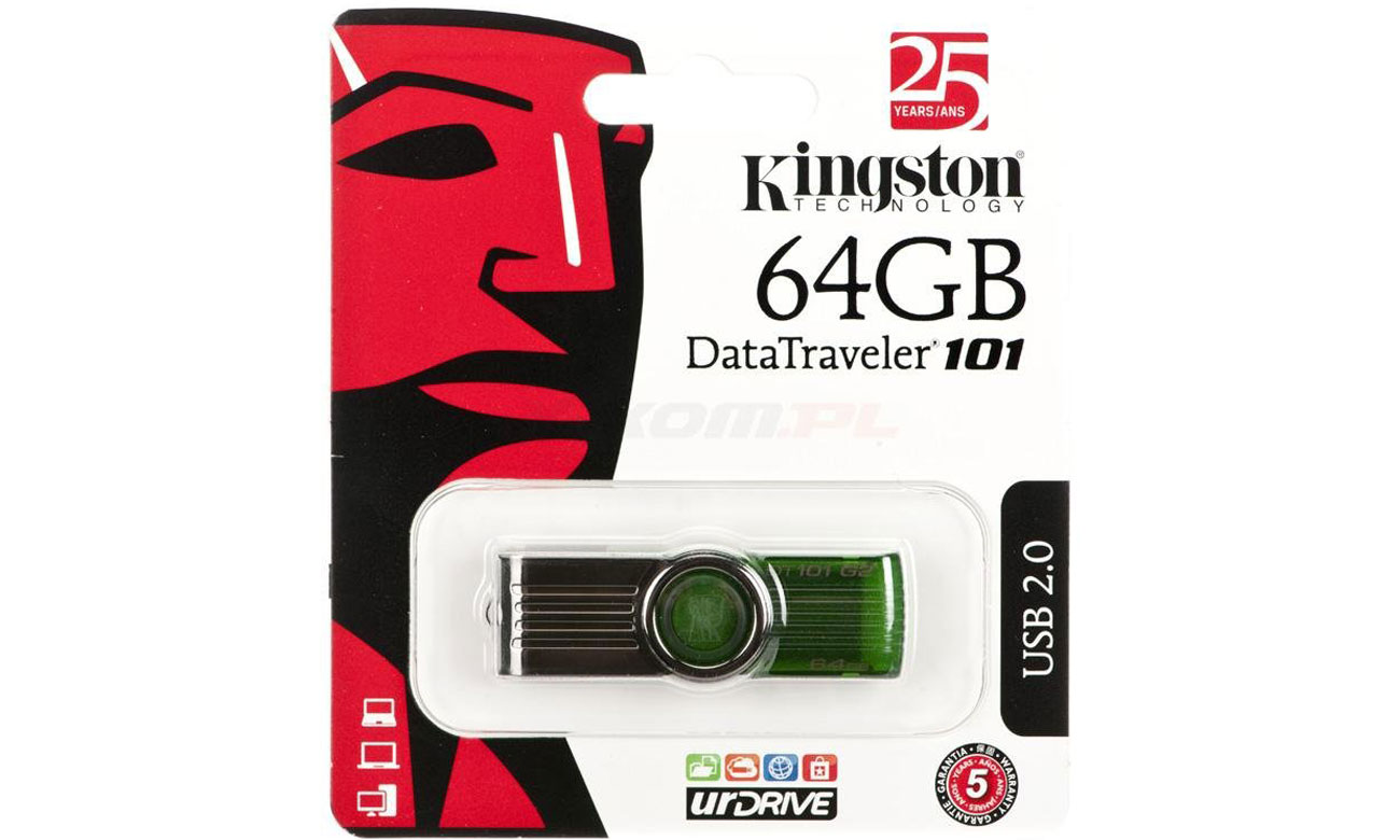Kingston 64GB DataTraveler 101 G2 niezawodność
