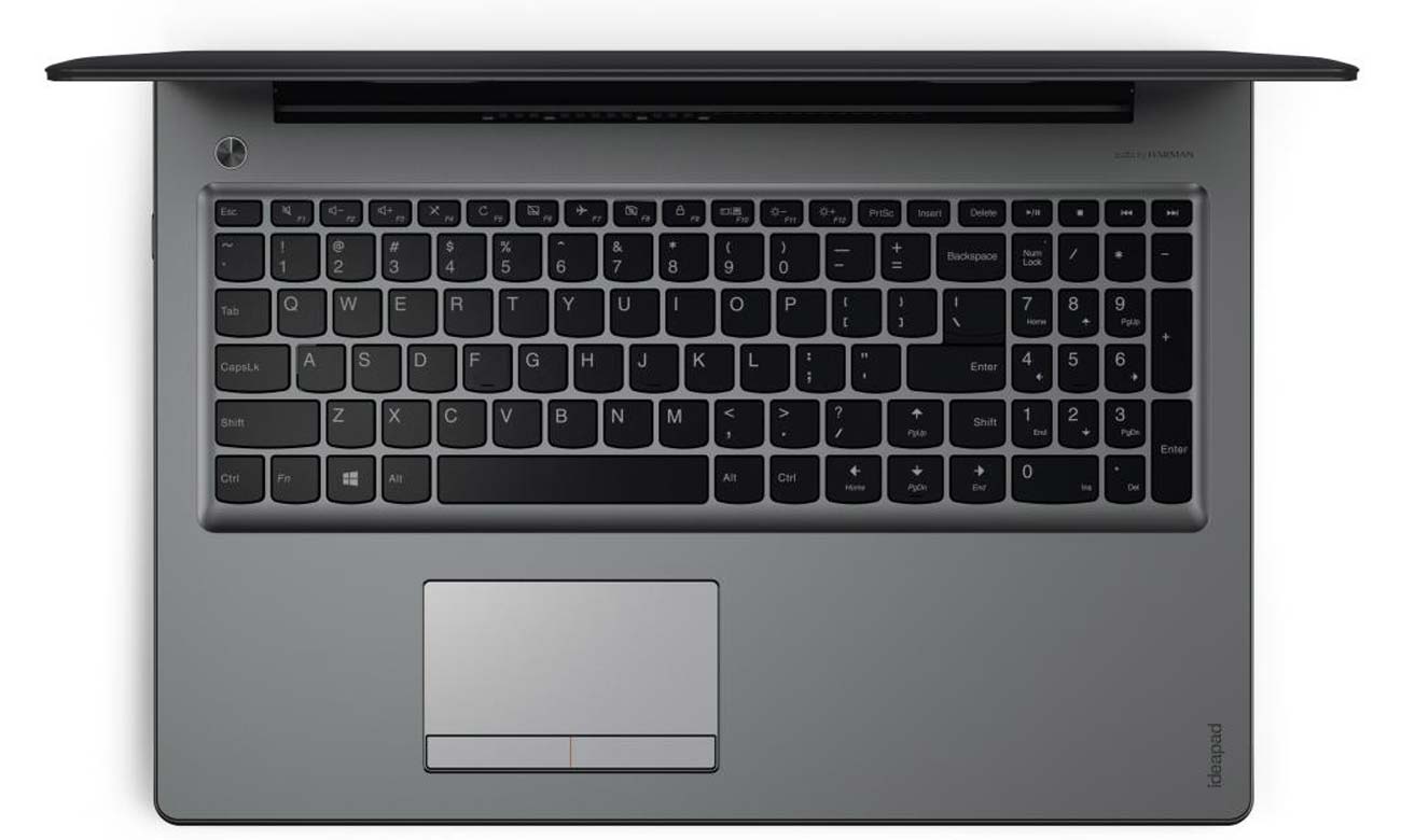 Laptop Lenovo Ideapad 510 podświetlana klawiatura