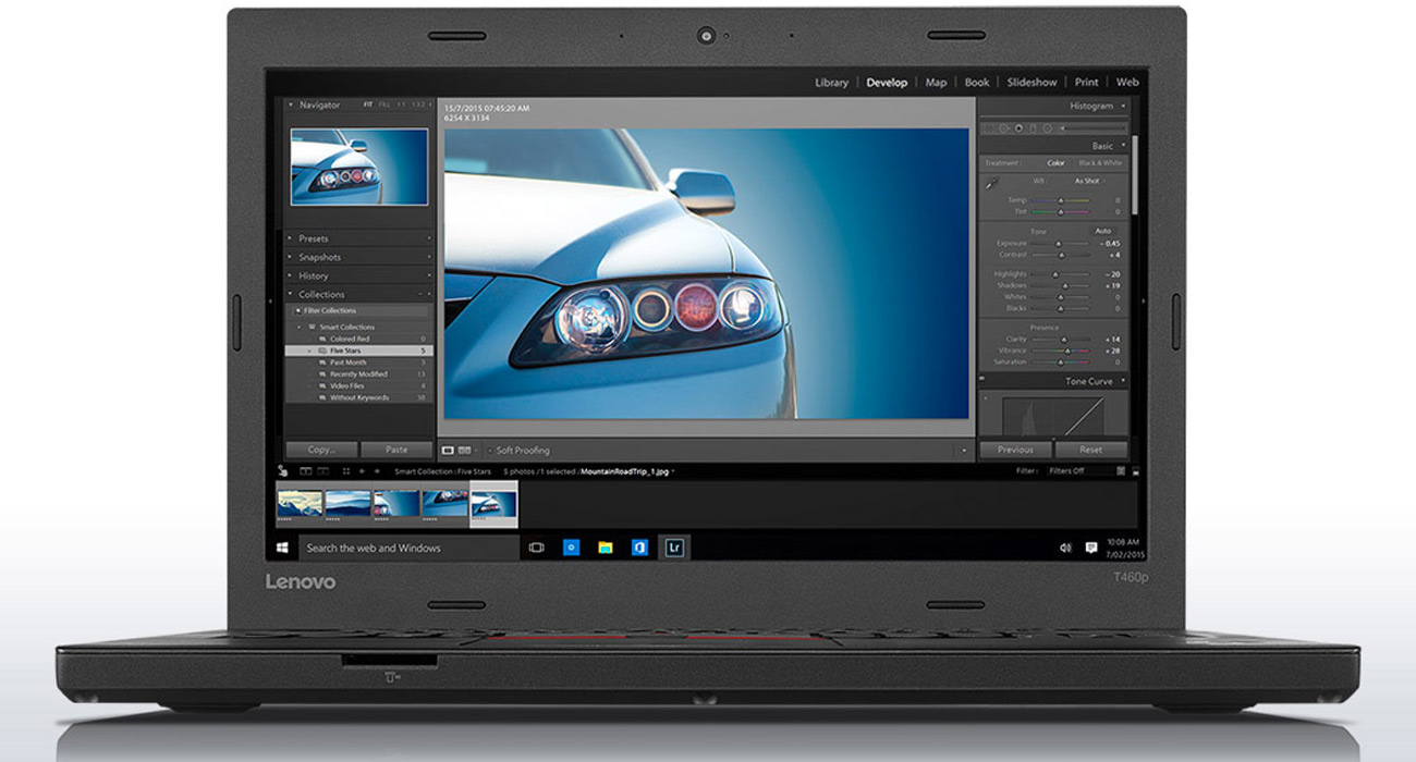 Kamera internetowa 720p HD redukcja szumów Laptop Lenovo T460p