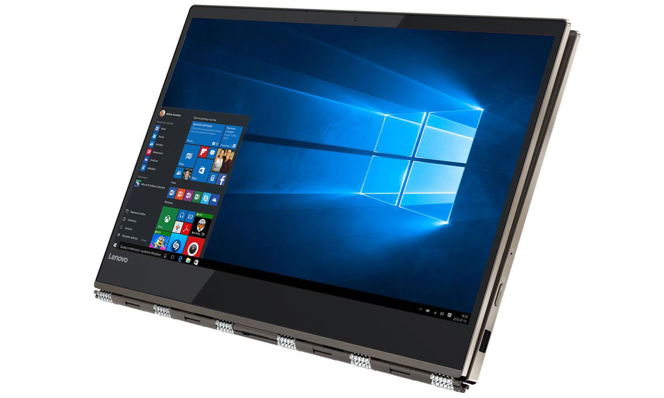 Lenovo Yoga 920 Dźwięk przestrzenny 360 stopni