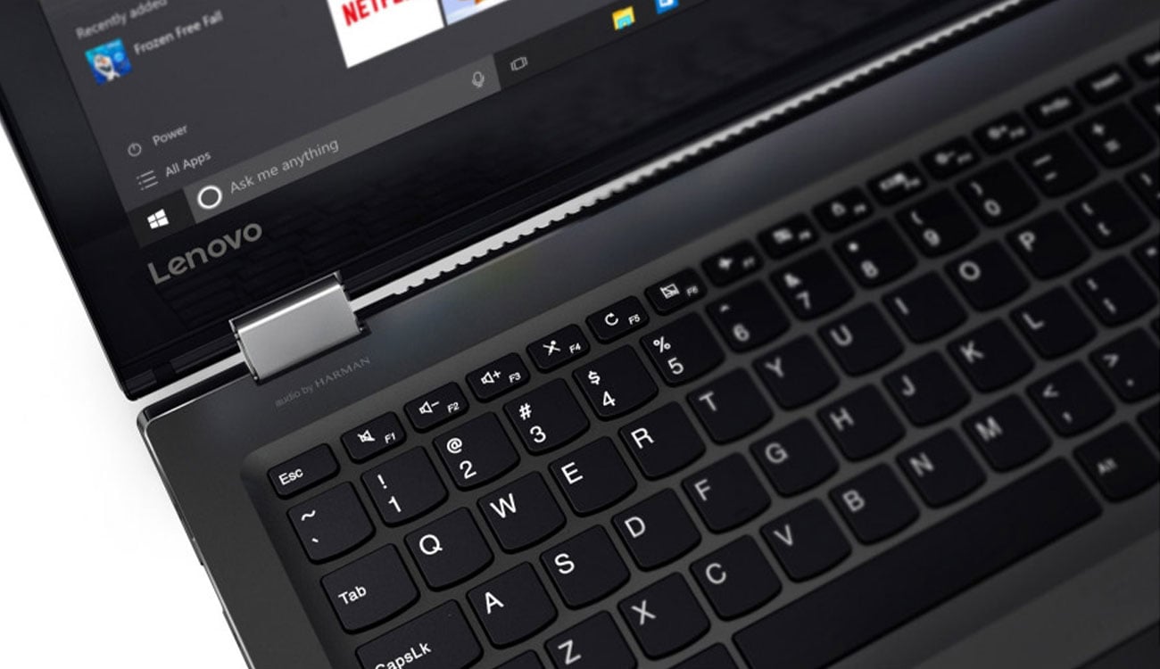 Laptop Lenovo Yoga 510 audio by harman głośniki stereo