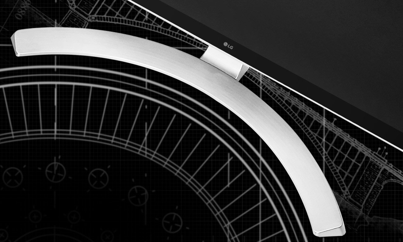 LG 27UD68-W 4K Doskonały design