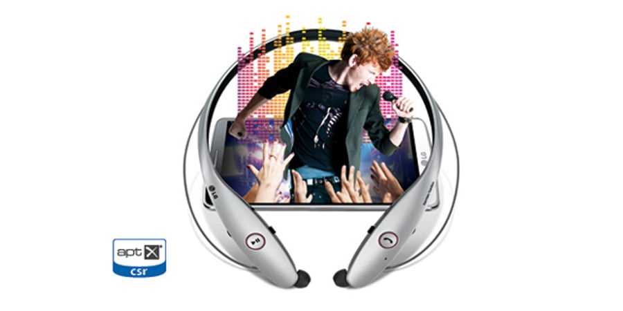 Kompatybilny z bezstratnym kodekiem aptX®