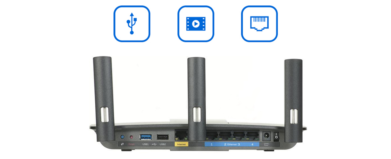 Router z modemem ADSL Linksys XAC1900-EK - media