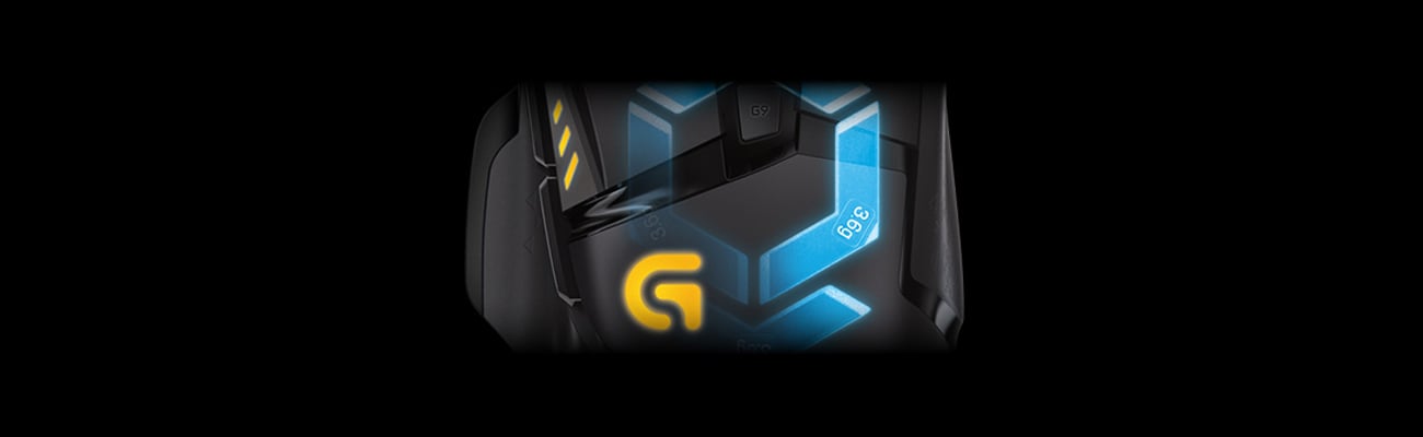 Logitech G502 Proteus Spectrum Gaming Mouse RGB kontrola wagi i rozkład masy