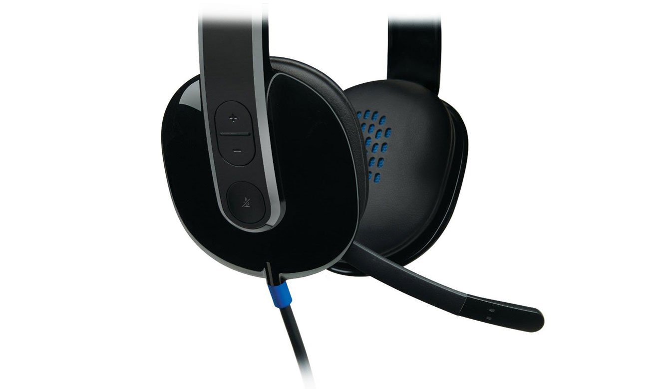 Logitech H540 Headset Wskaźnik wyciszenia