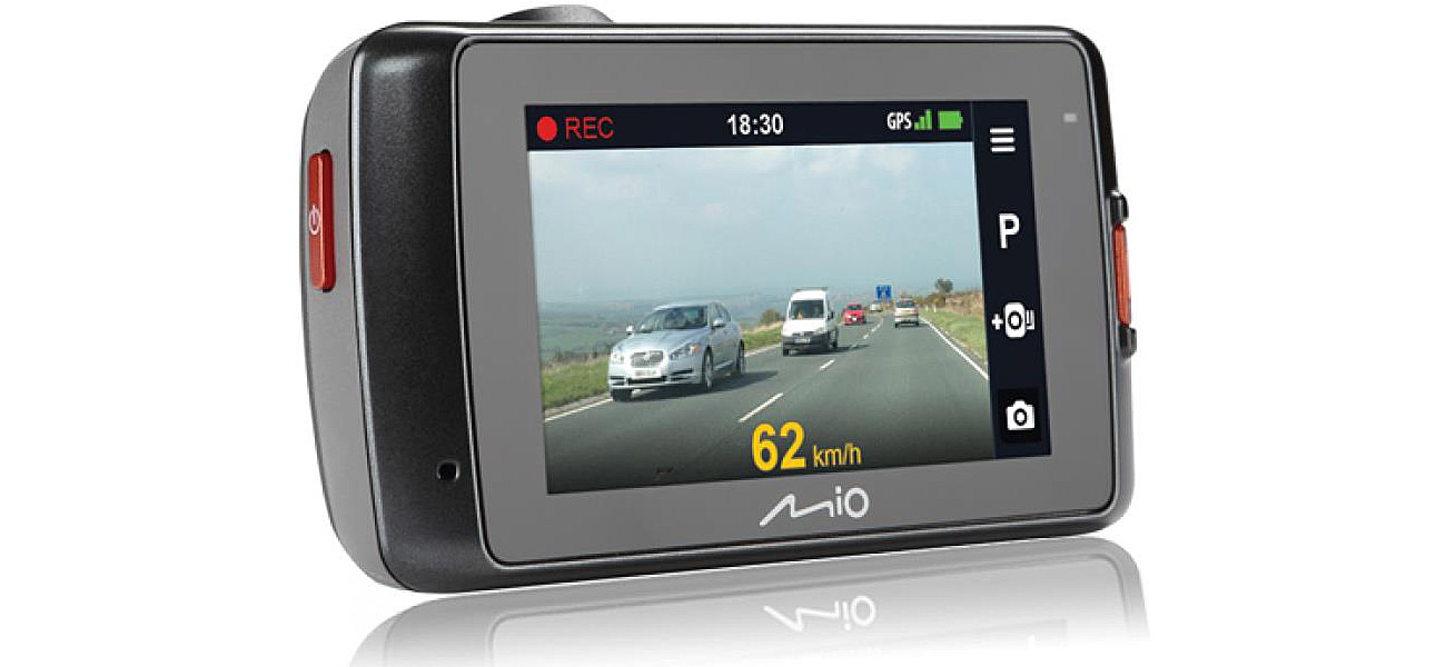 Wideorejestrator Mio MiVue 688 Sony Dowód w przypadku nieszczęsnego zdarzenia