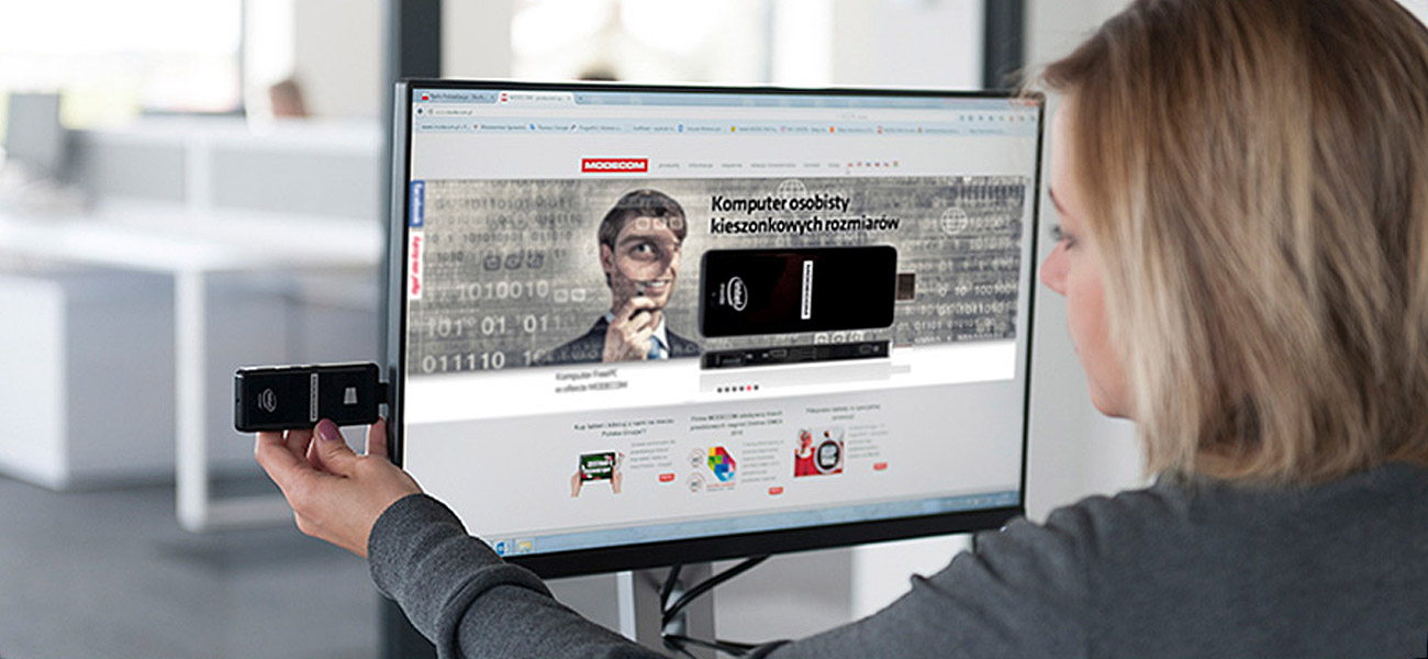 AiO MODECOM FreePC Mały rozmiar, duża wydajność