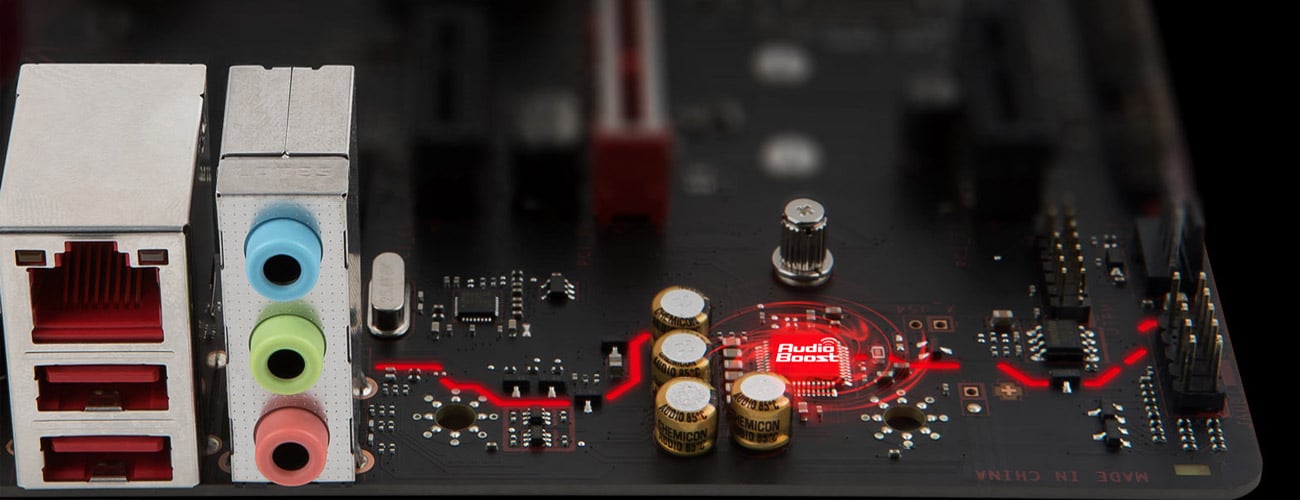 MSI A320M GAMING PRO Audio Boost