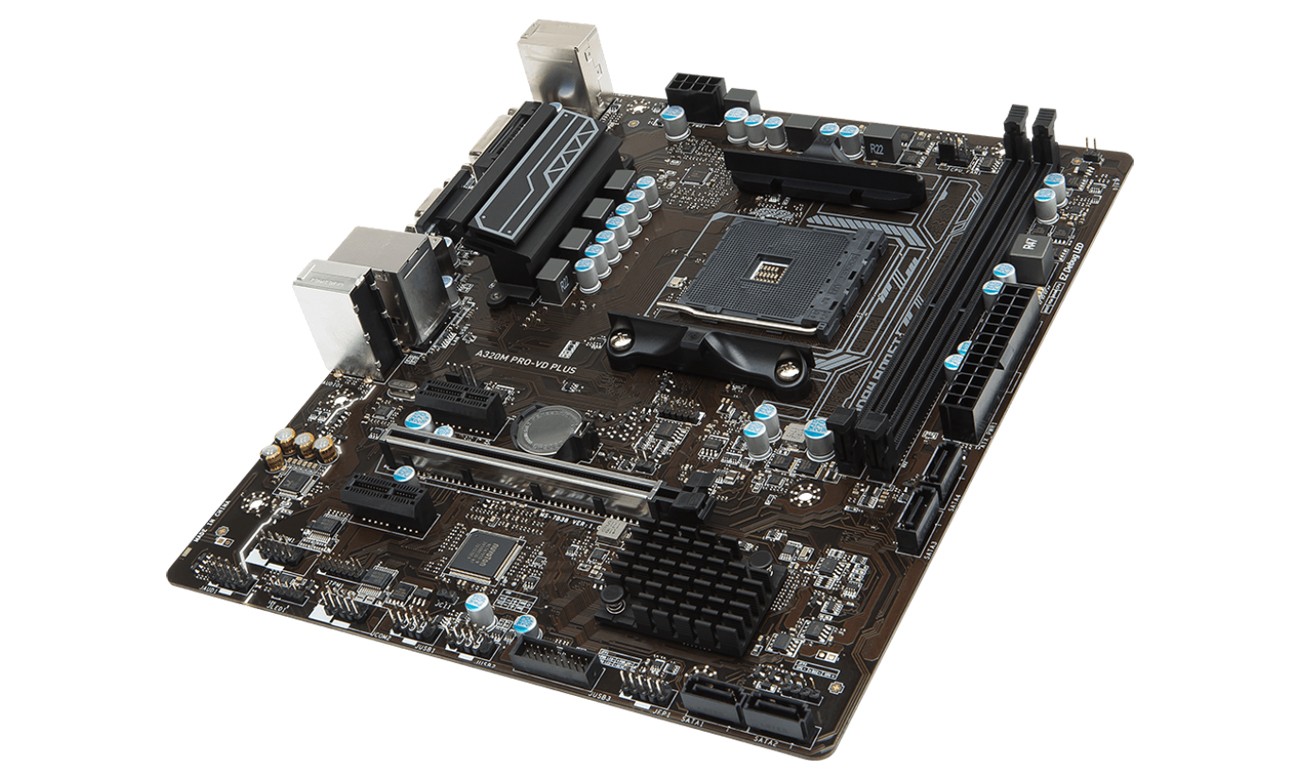 MSI A320M PRO-VD PLUS Stabilna, bezpieczna i szybka sieć LAN