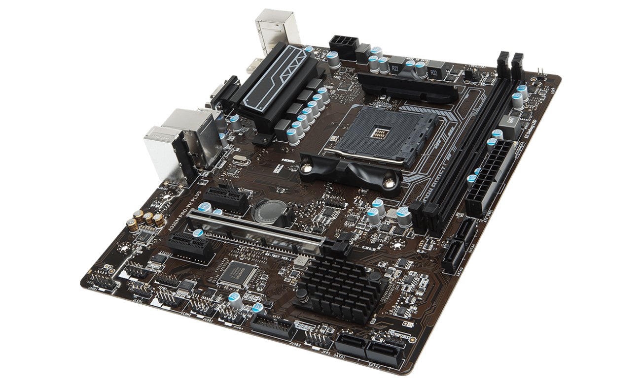 MSI A320M PRO-VH PLUS Stabilna, bezpieczna i szybka sieć LAN