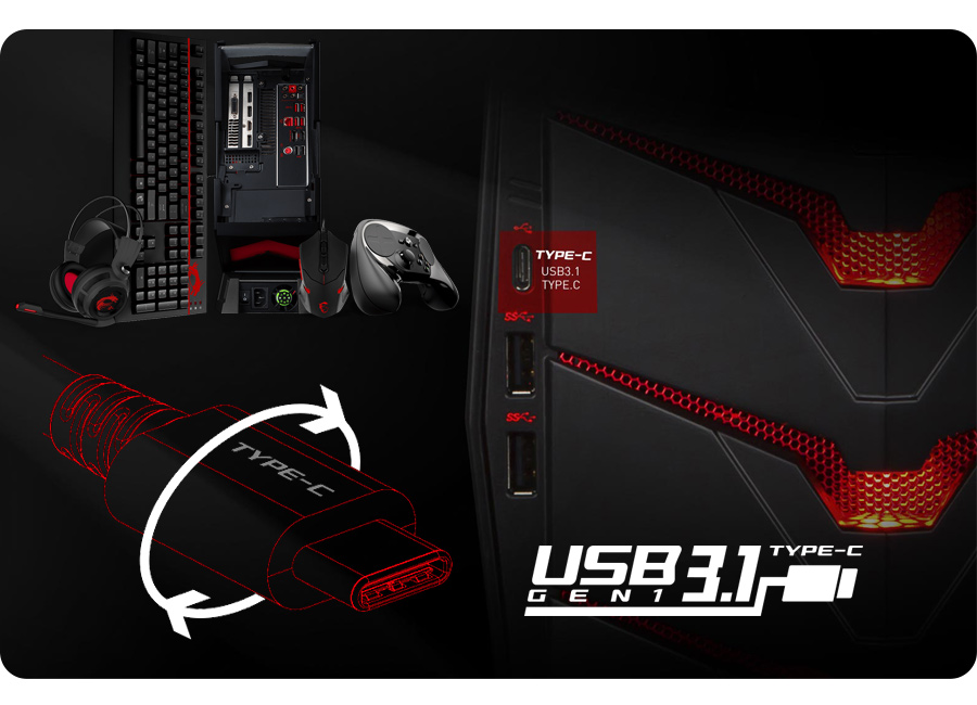 2x szybsze USB 3.1 Typu-C