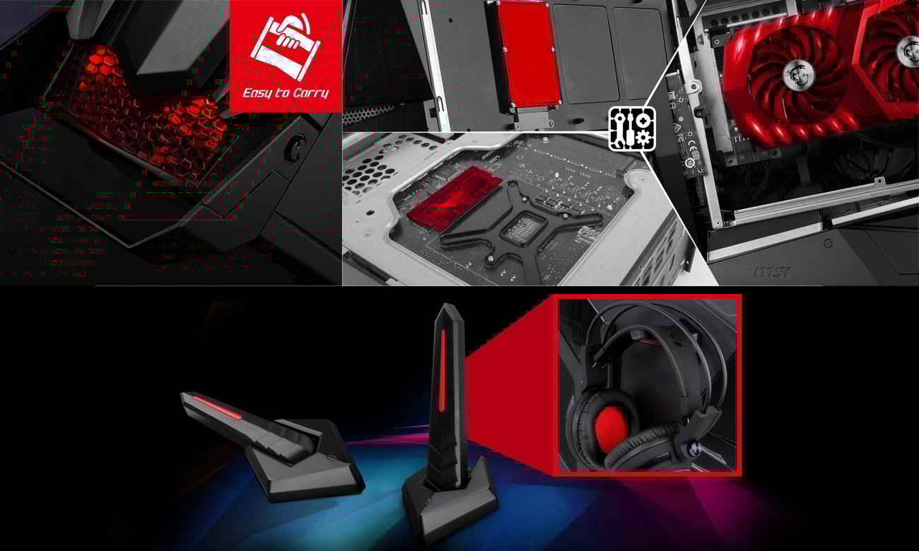 MSI Aegis 3 stylistyka obudowy