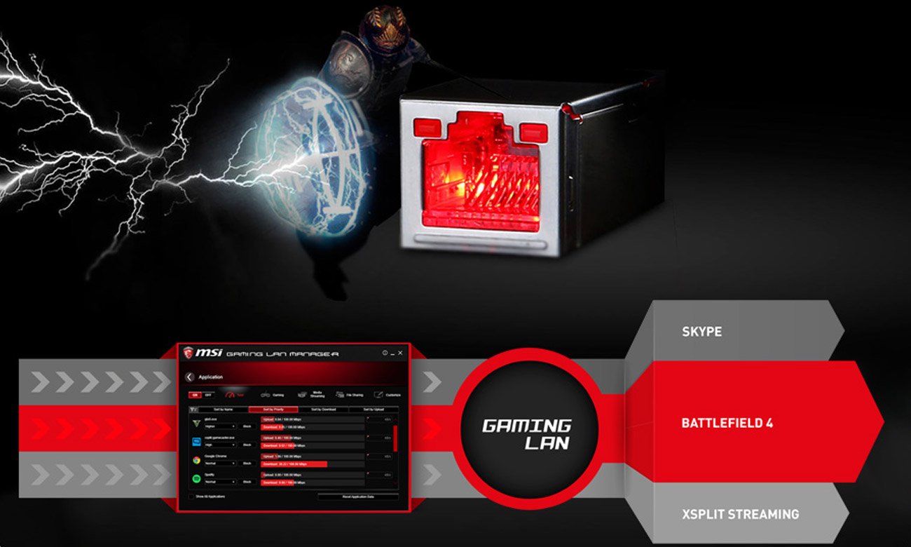 MSI B150A GAMING PRO GAMING LAN Manager