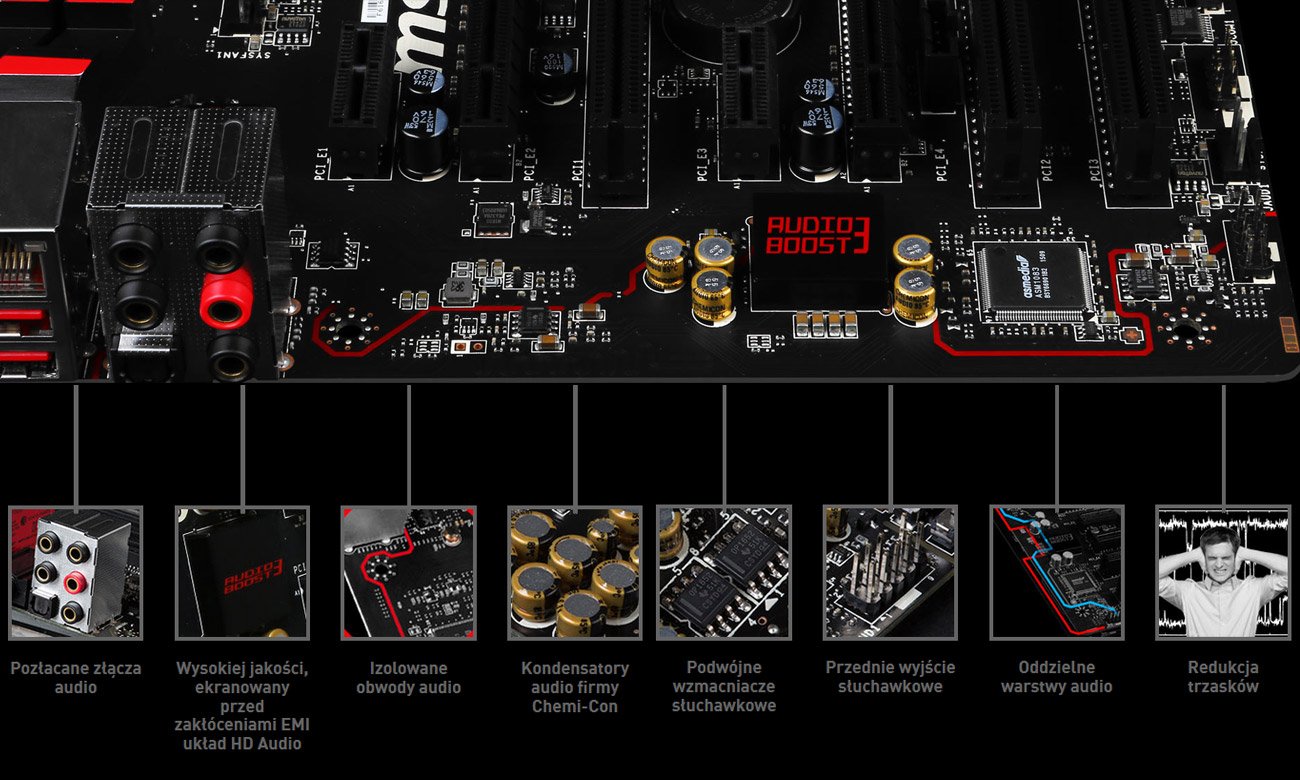 MSI B150A GAMING PRO AUDIO BOOST 3