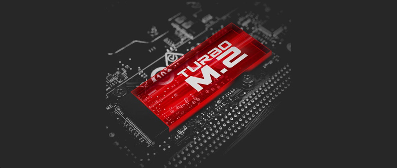 MSI B150M MORTAR ARCTIC Złącze Turbo M.2