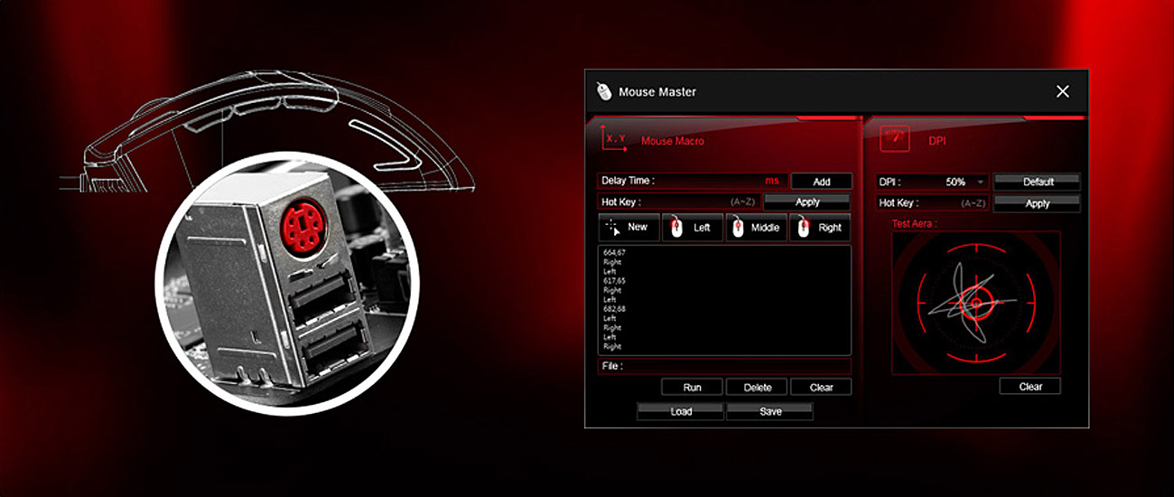 MSI B150M BAZOOKA D3 GAMING Device Port