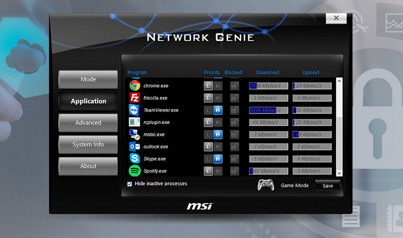 MSI B350M PRO-VDH sieć LAN