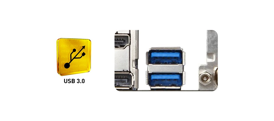 MSI B85M-G43 - USB 3.0