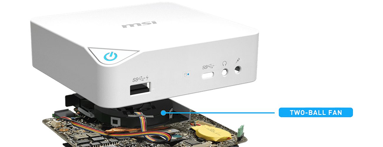 MSI Cubi 2 Wentylator systemu chłodzenia