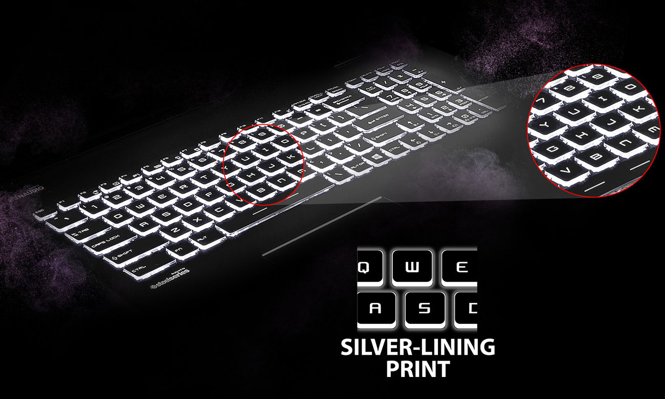MSI GP62 7RD Silver Lining Print