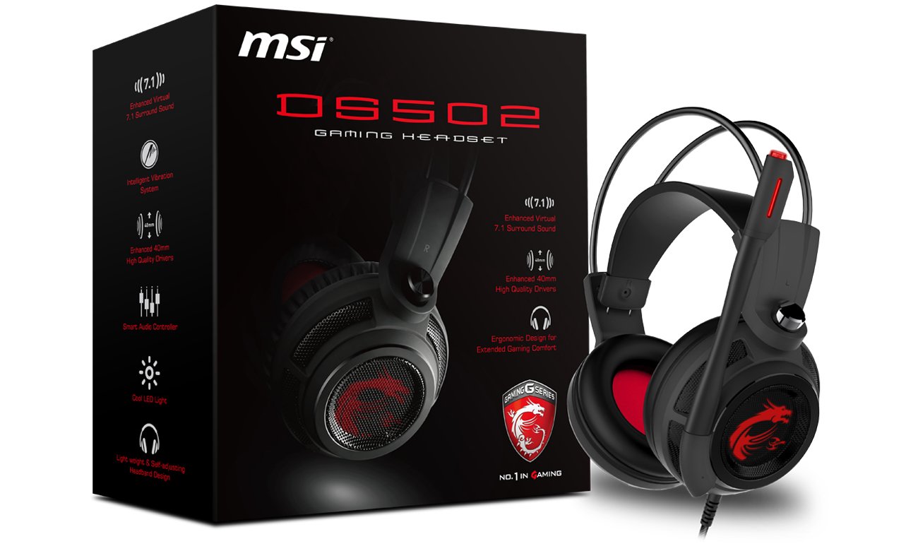 MSI DS502 GAMING Headset
