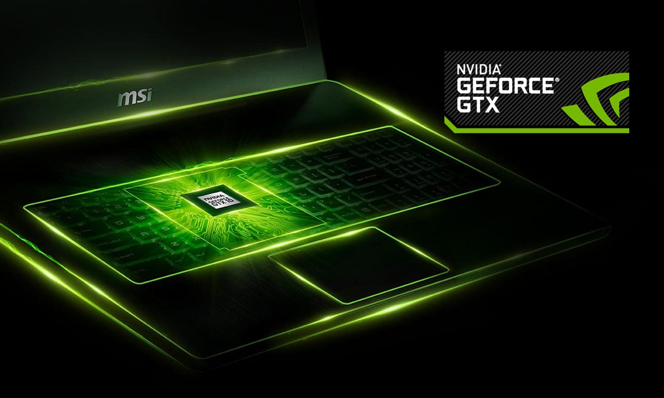 MSI GS63 7RE GTX 1050Ti