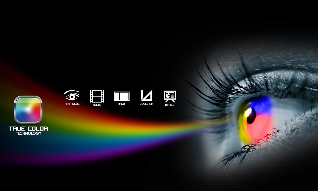 MSI GS72 6QE True Color