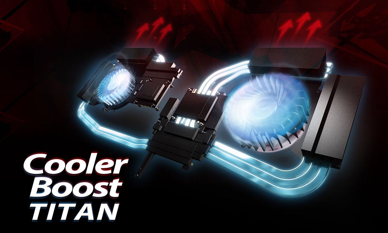 MSI Titan GT73EVR 7RD Cooler Boost Titan
