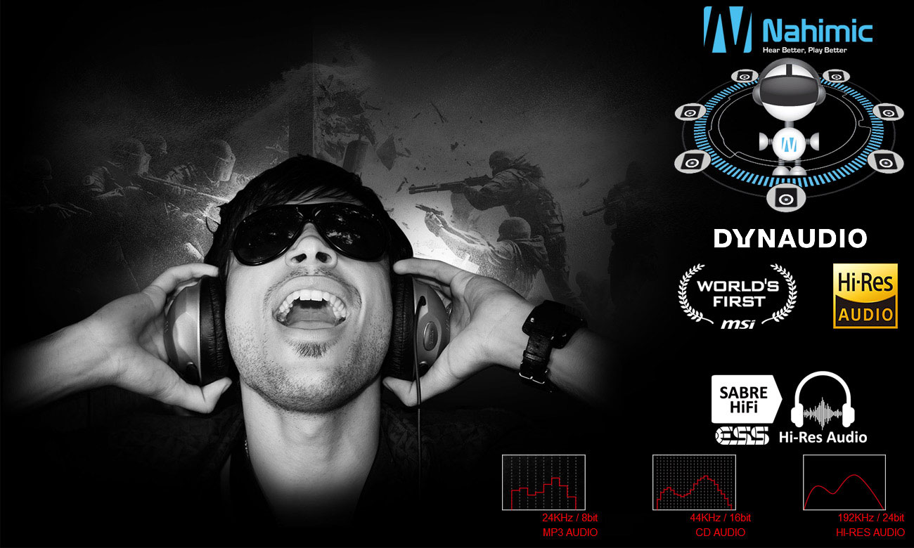 MSI dźwięk wielokanałowy