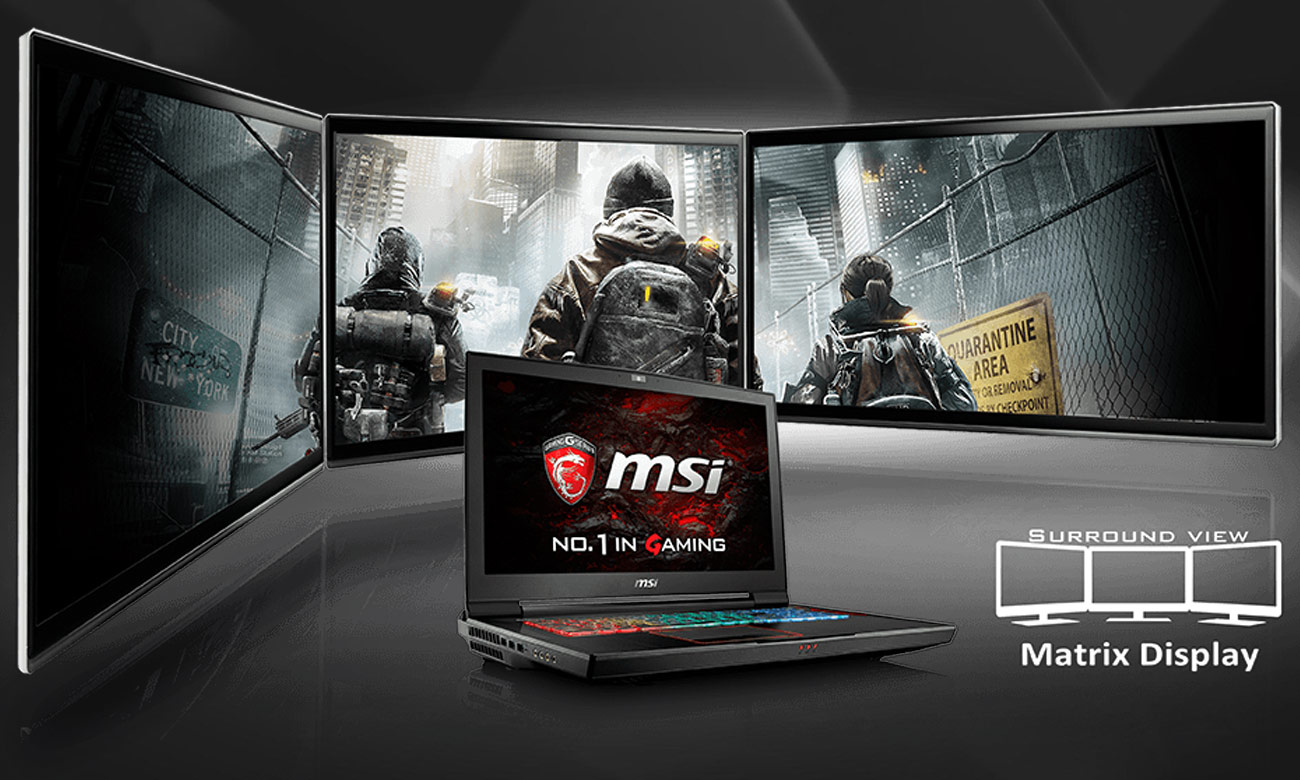 MSI Titan GT75VR 7RE Matrix Display